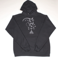 Batsto Jersey Devil hoodie in black from Cryptid Records
