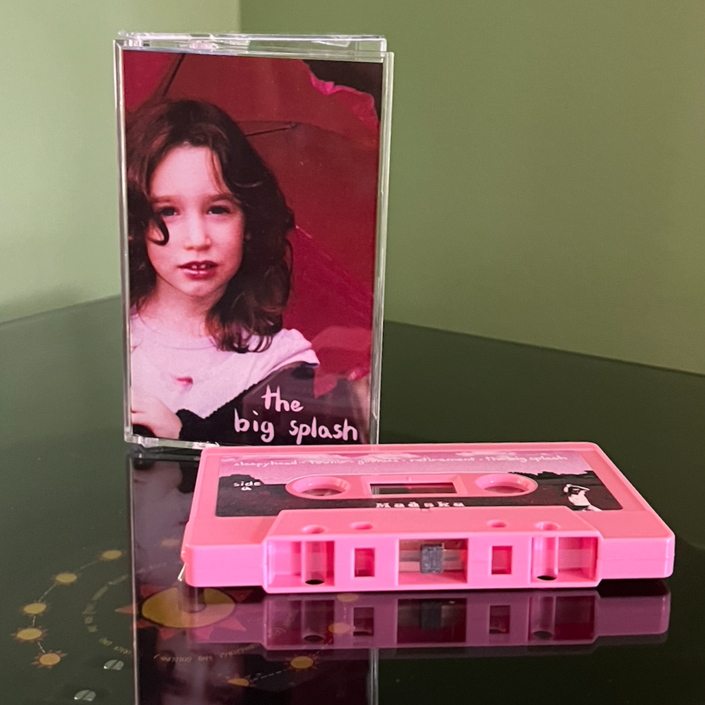 The Big Splash Cassette Album cover and Cassette by Madska