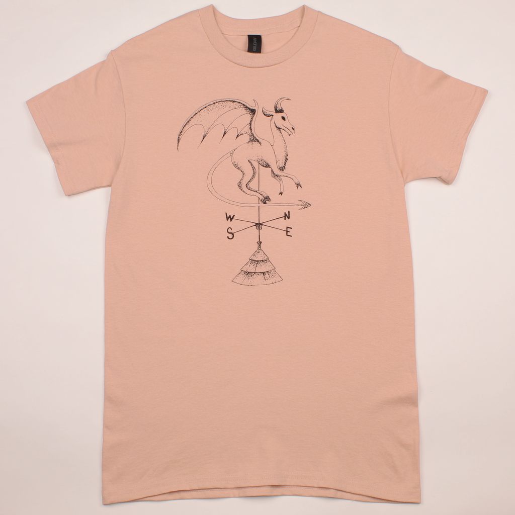 Batsto (Jersey Devil) T-Shirt in dusty rose