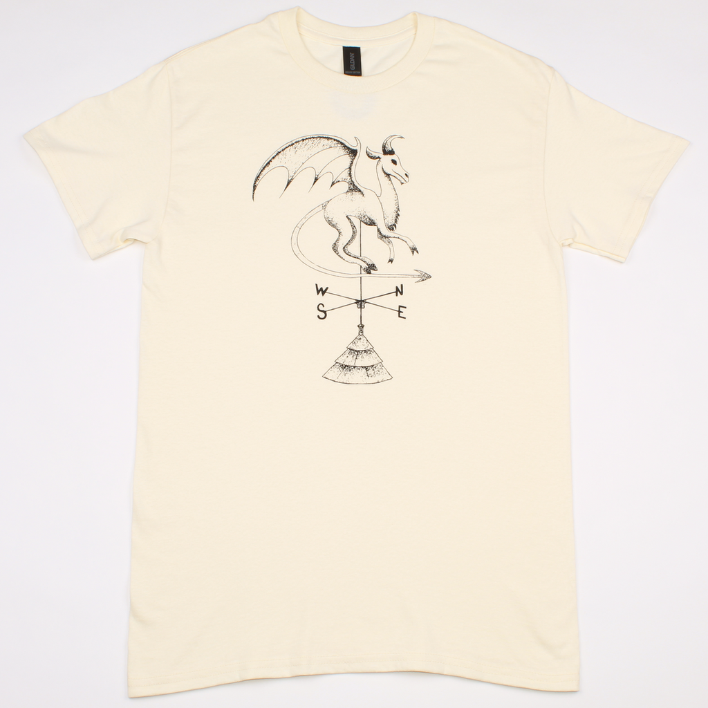 Batsto (Jersey Devil) T-Shirt in cream
