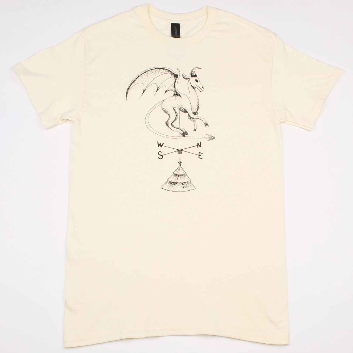 Batsto (Jersey Devil) T-Shirt in cream